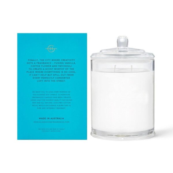 Glasshouse Fragrances Melbourne Muse Candle 380g - Image 2