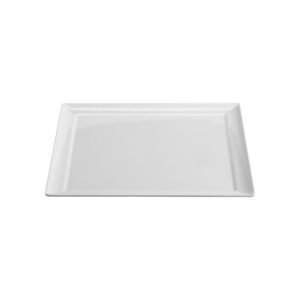 Jab Square White Platter 38cm