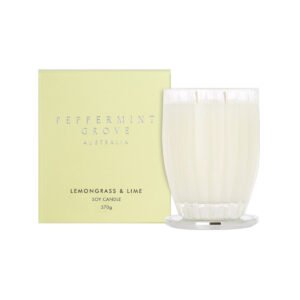 Peppermint Grove Australia Lemongrass & Lime Large Candle 370g