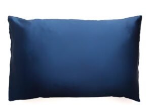 Silk Magnolia Silk Pillowcase French Navy